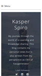 Mobile Screenshot of kasperspiro.com